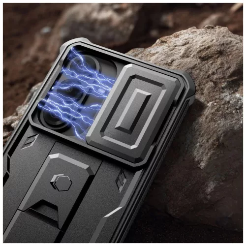 TECH-PROTECT Kevlar Cam+ 2-SET Galaxy S26 készülékhez tok fekete