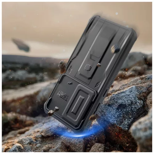 TECH-PROTECT Kevlar Cam+ 2-SET Galaxy S26 készülékhez tok fekete