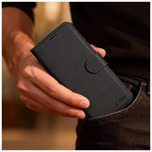 TECH-PROTECT wallet tok Galaxy A57 5G készülékhez fekete