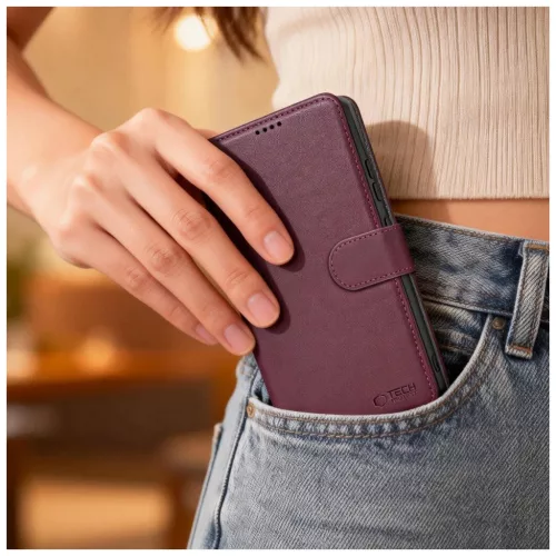 TECH-PROTECT kártyatartós tok Galaxy A57 5G készülékhez szeder