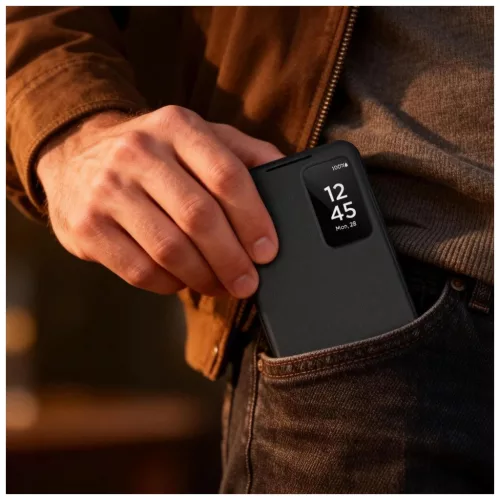 TECH-PROTECT Smart Wallet tok Samsung Galaxy A37 5G készülékhez matt fekete