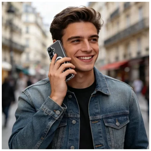 TECH-PROTECT FLEXAIR HYBRID MAGSAFE tok Samsung Galaxy A36/A56/A37 5G készülékhez átlátszó