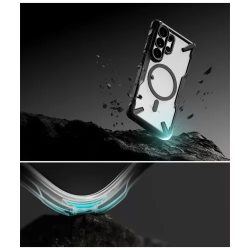 RINGKE Fusion X Magnetic MagSafe tok Galaxy S26 Ultra készülékhez fekete