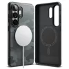 Ringke Onyx mágneses MagSafe tok Samsung Galaxy S26 Ultra készülékhez fekete terepmintás