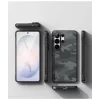 Ringke Onyx mágneses MagSafe tok Samsung Galaxy S26 Ultra készülékhez fekete terepmintás