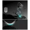 Ringke Onyx mágneses MagSafe tok Samsung Galaxy S26 Ultra készülékhez fekete terepmintás