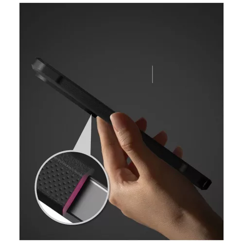 RINGKE ONYX ALFA mágneses MagSafe tok Samsung Galaxy S26 Ultra készülékhez, fekete