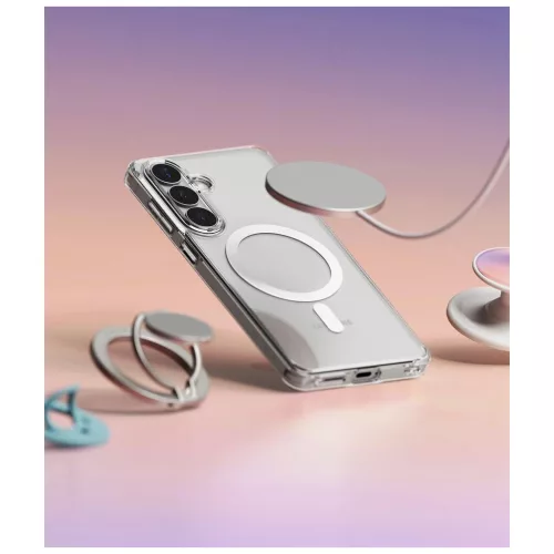 RINGKE FUSION MAGNETIC MAGSAFE tok Galaxy S26+ Plus készülékhez átlátszó
