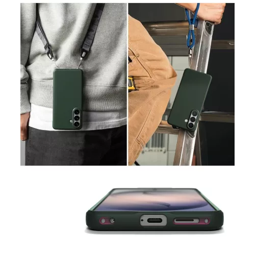 RINGKE ONYX tok Samsung Galaxy S26 készülékhez sötétzöld