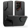 TECH-PROTECT Kevlar Aura MagSafe tok Samsung Galaxy S26 Ultra készülékhez fekete/narancs