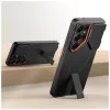 TECH-PROTECT Kevlar Aura MagSafe tok Samsung Galaxy S26 Ultra készülékhez fekete/narancs