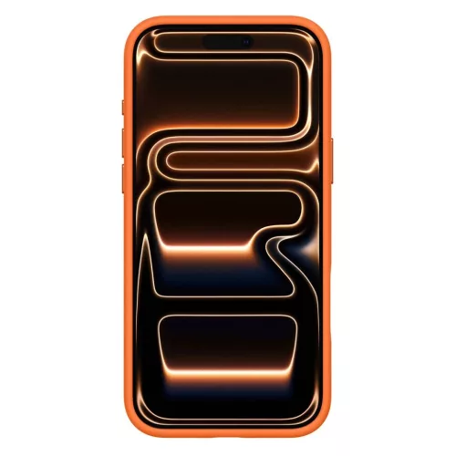 SPIGEN Silicone Fit Mag MagSafe tok iPhone 17 Pro Max készülékhez kozmikus narancs