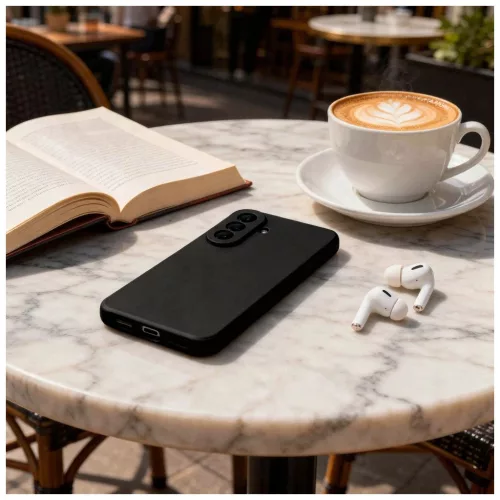 Tech-Protect ICON tok Samsung Galaxy A57 5G készülékhez fekete