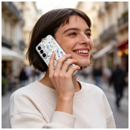 TECH-PROTECT FlexAir tok Samsung Galaxy A57 5G készülékhez Spring Flowers