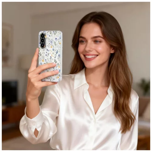 TECH-PROTECT FLEXAIR tok Samsung Galaxy A37 5G készülékhez – Spring Flowers