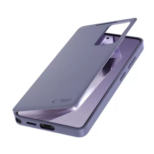TECH-PROTECT Smart Wallet telefontok Samsung Galaxy S26 Ultra készülékhez lila