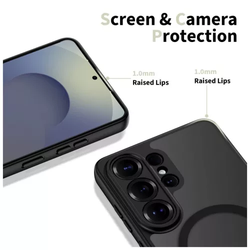 Tech-Protect BASICMAG MagSafe tok Samsung Galaxy S26 Ultra készülékhez matt fekete