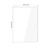 TECH-PROTECT Glass Fit+ edzett üvegfólia 2 darabos csomag Xiaomi Pad 7/7 Pro/8/8 Pro 11.2 készülékekhez átlátszó