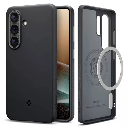 SPIGEN NANO POP MAG MagSafe tok Samsung Galaxy S26 Ultra készülékhez Black Sesame