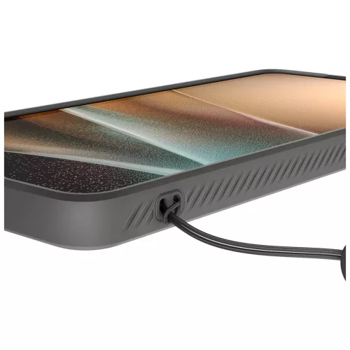 SPIGEN Liquid Air tok Samsung Galaxy S26 Ultra készülékhez márvány szürke