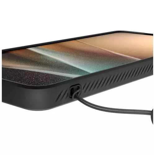 Spigen Liquid Air tok Samsung Galaxy S26 Ultra készülékhez matt fekete