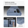 SPIGEN Optik Armor tok Samsung Galaxy S26 Ultra készülékhez világoskék
