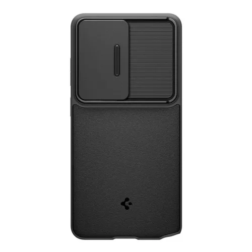 Spigen Optik Armor tok Samsung Galaxy S26 Ultra készülékhez fekete