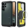 Spigen Tough Armor Mag MagSafe telefontok Samsung Galaxy S26 Ultra készülékhez mélyzöld