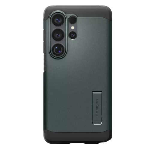 Spigen Tough Armor Mag MagSafe telefontok Samsung Galaxy S26 Ultra készülékhez mélyzöld