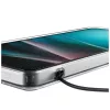 SPIGEN Ultra Hybrid Mag MagSafe tok Samsung Galaxy S26 Ultra készülékhez, átlátszó/fehér