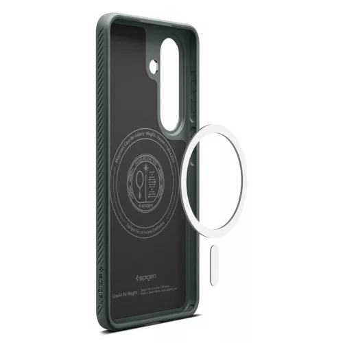 SPIGEN Liquid Air Mag MagSafe tok Samsung Galaxy S26+ Plus készülékhez mélyzöld