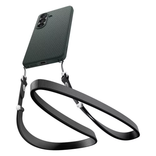 SPIGEN Liquid Air Mag MagSafe tok Samsung Galaxy S26+ Plus készülékhez mélyzöld
