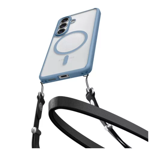 SPIGEN Ultra Hybrid Mag MagSafe tok Samsung Galaxy S26 készülékhez világoskék