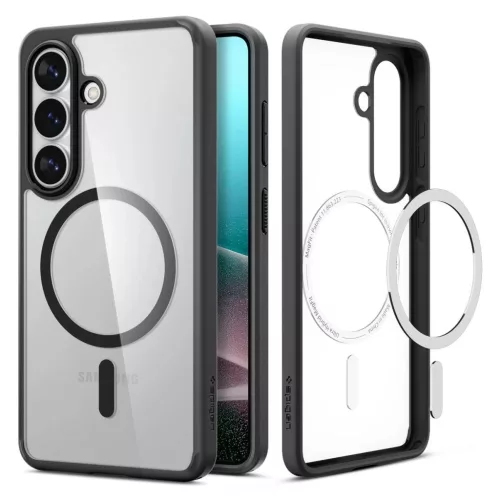 SPIGEN Ultra Hybrid Mag MagSafe tok Samsung Galaxy S26 készülékhez matt fekete