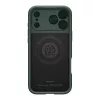 SPIGEN OPTIK ARMOR MAG MagSafe tok iPhone 17 Pro készülékhez mélyzöld