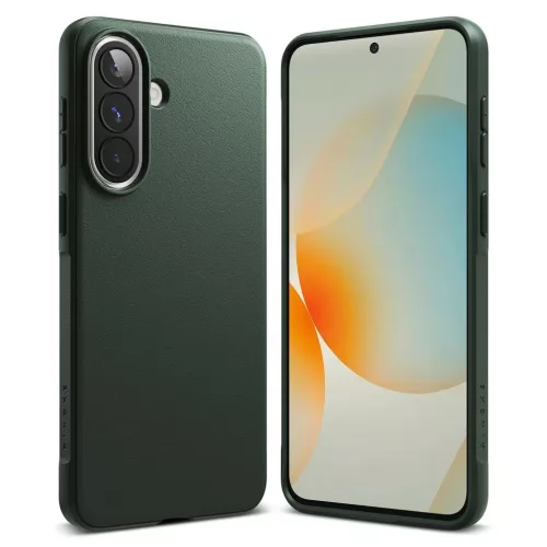 RINGKE ONYX tok Samsung Galaxy A57 5G készülékhez sötétzöld