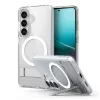 SPIGEN ULTRA HYBRID "S" MAG MAGSAFE tok Samsung Galaxy S26+ Plus készülékhez, átlátszó, fehér