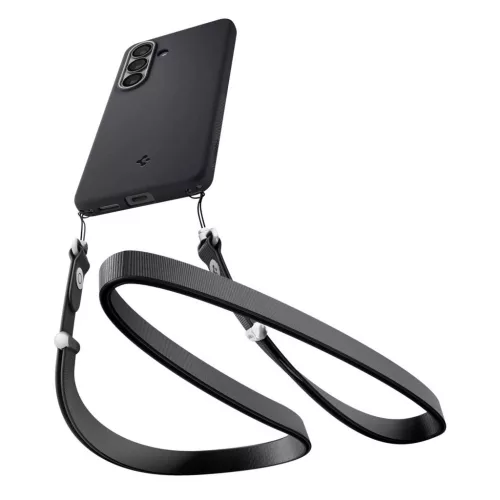 SPIGEN NANO POP MAG MagSafe tok Samsung Galaxy S26 készülékhez, fekete szezámmag