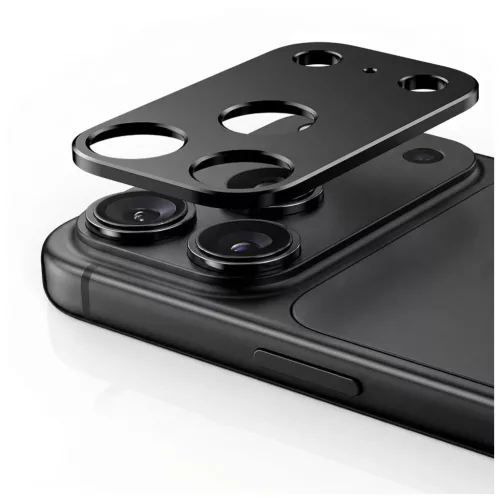 TECH-PROTECT CAMALLOY FIT+ iPhone 18 Pro kameravédő készülékhez fekete