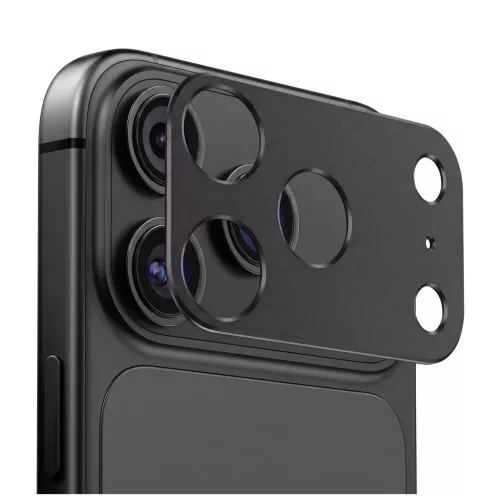 TECH-PROTECT CAMALLOY FIT+ iPhone 18 Pro kameravédő készülékhez fekete