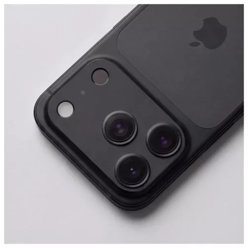 Tech-Protect Camalloy Fit+ iPhone 18 Pro Max készülékhez kameravédő, fekete