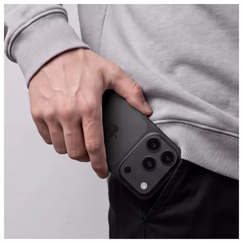 Tech-Protect Camalloy Fit+ iPhone 18 Pro Max készülékhez kameravédő, fekete