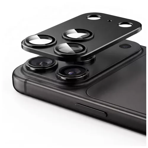 Tech-Protect CamFull Fit+ kameravédő iPhone 18 Pro Max készülékhez fekete