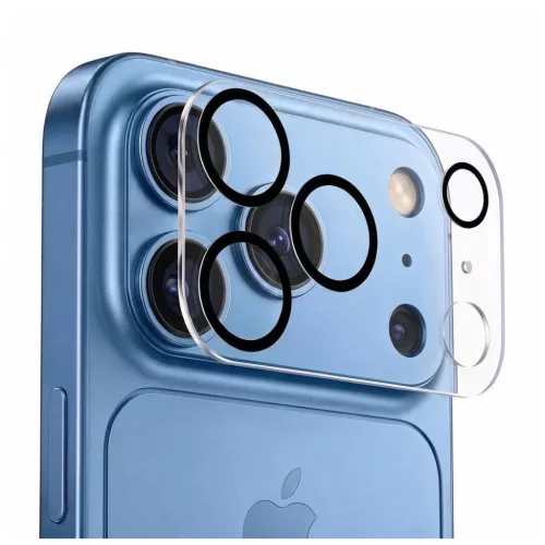 Tech-Protect CAM FIT+ iPhone 18 Pro készülékhez kameravédő átlátszó