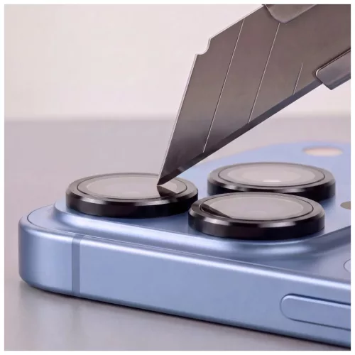 Tech-Protect CamRing Fit+ kameravédő iPhone 18 Pro/Max készülékhez fekete
