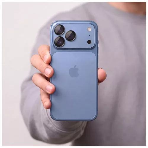 Tech-Protect CamRing Fit+ kameravédő iPhone 18 Pro/Max készülékhez fekete
