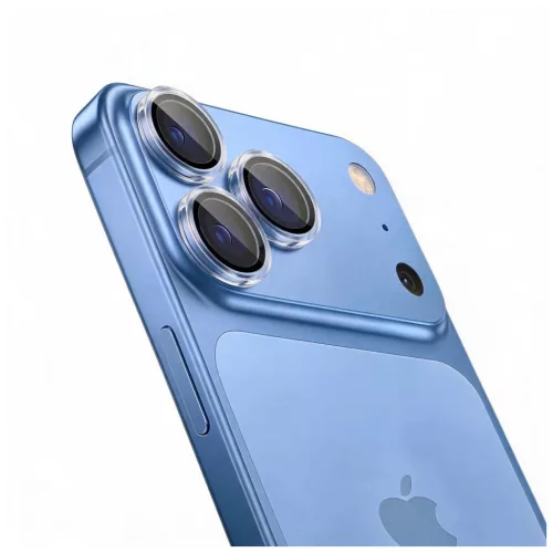 Tech-Protect Camring Fit+ iPhone 18 Pro/Max készülékhez kameravédő gyűrű, átlátszó