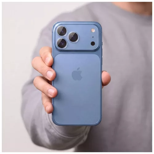 Tech-Protect Camring Fit+ iPhone 18 Pro/Max készülékhez kameravédő gyűrű, átlátszó