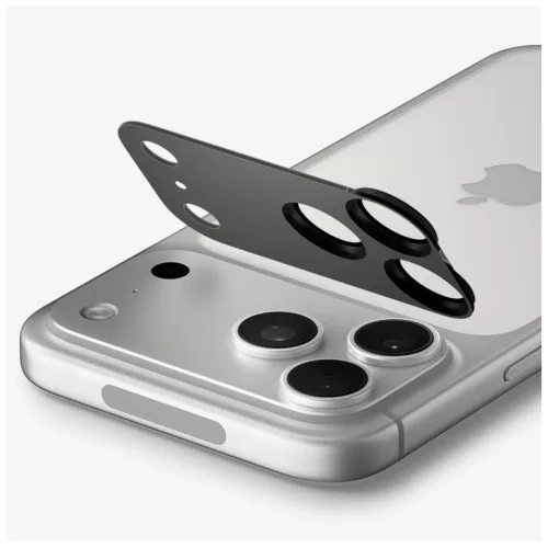 Spigen Optik Pro XL GLAS.TR EZ FIT kameravédő üveg iPhone 18 Pro készülékhez sötétszürke