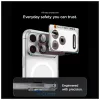 SPIGEN Optik Pro XL Glas.TR EZ Fit kameravédő iPhone 18 Pro Max készülékhez bordó